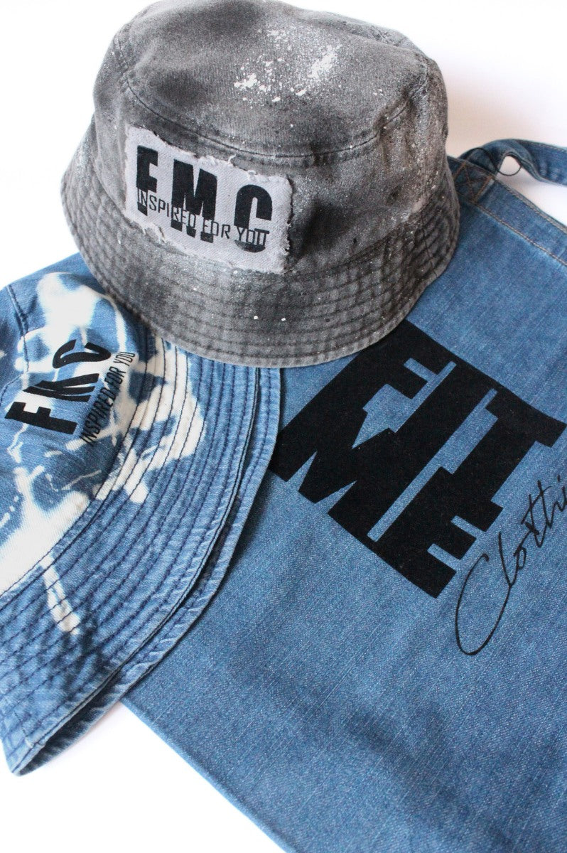 FMC Bleach Denim Bucket Hat