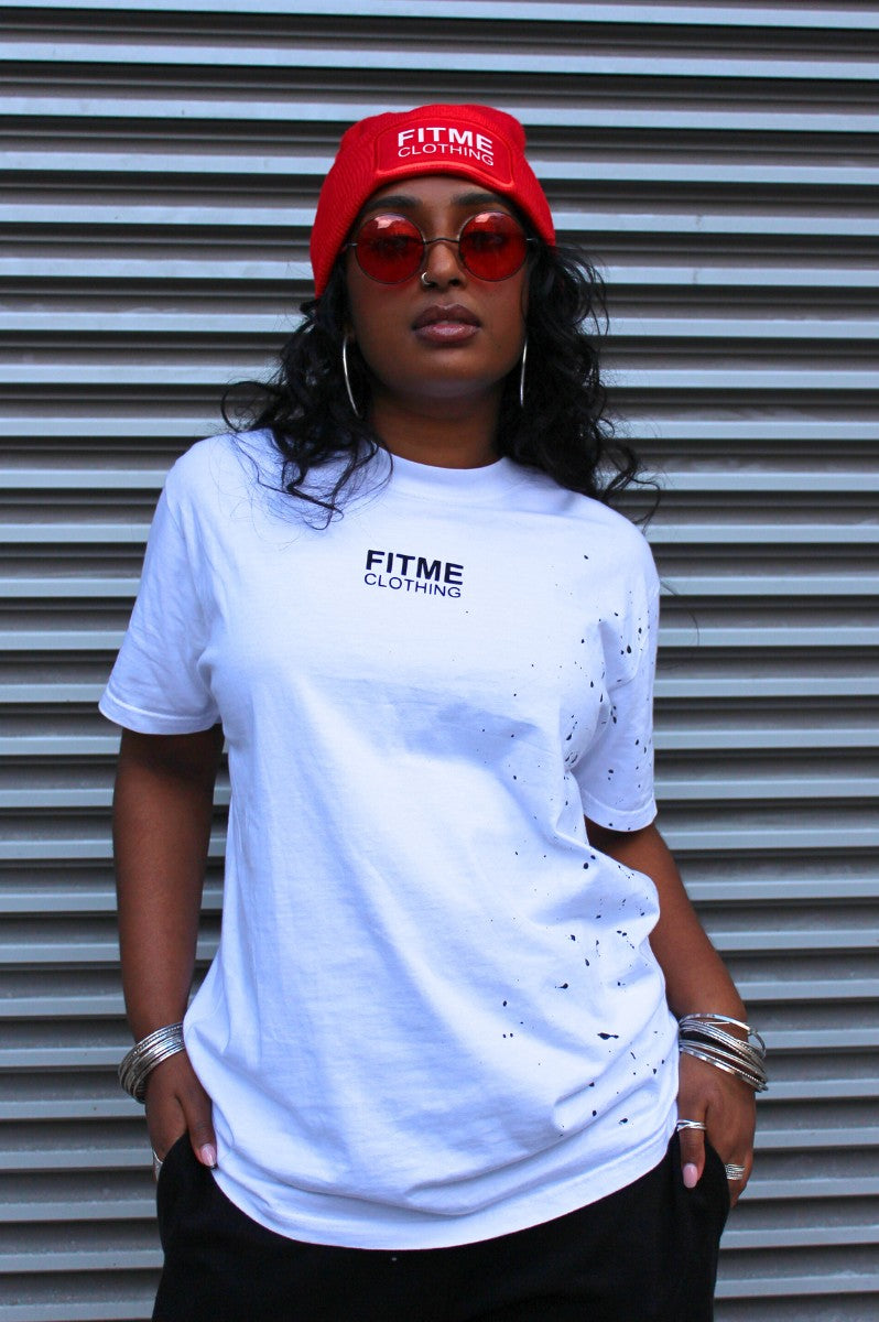 Success White Cotton T-Shirt - FitMe Clothing