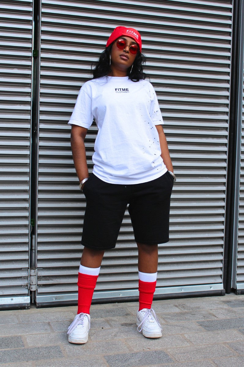 Success White Cotton T-Shirt - FitMe Clothing