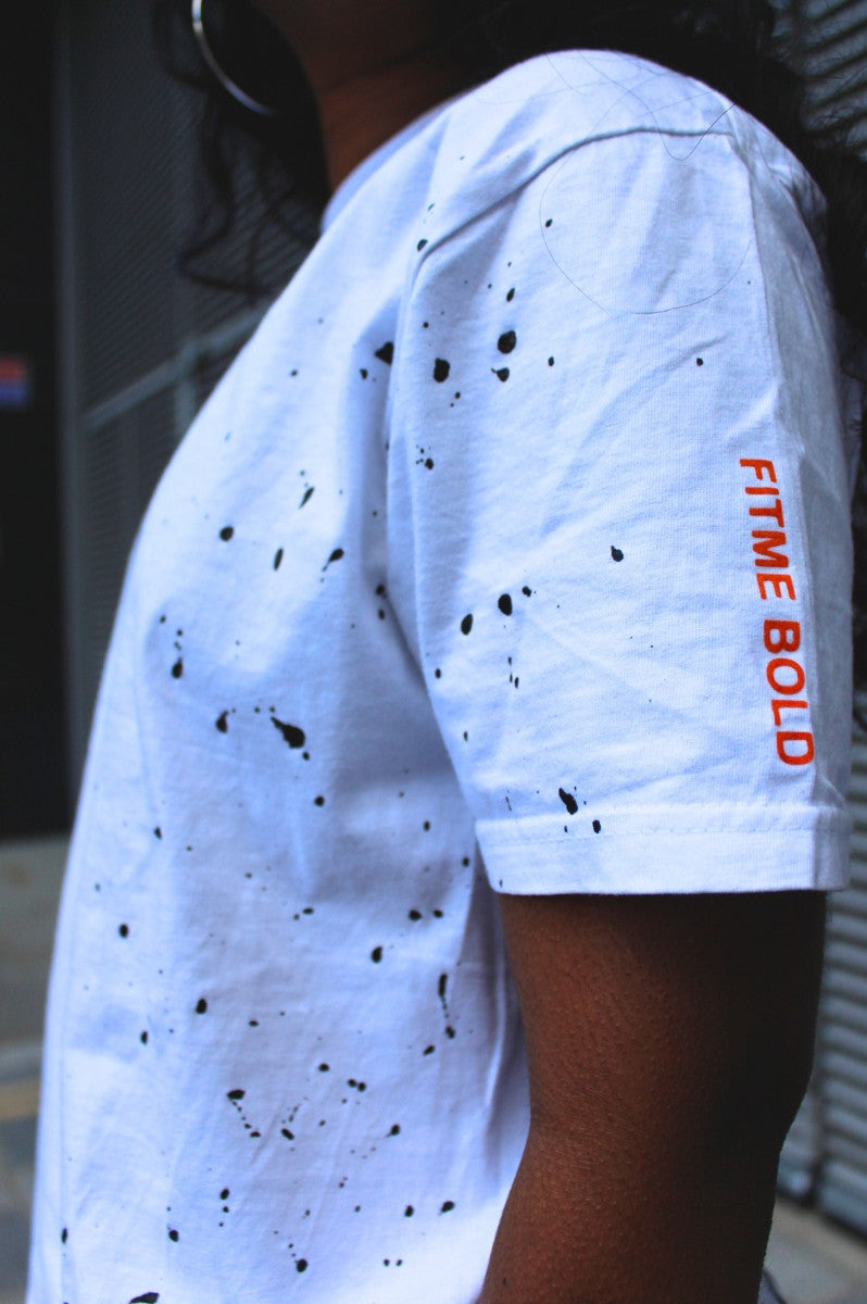 Success White Cotton T-Shirt - FitMe Clothing