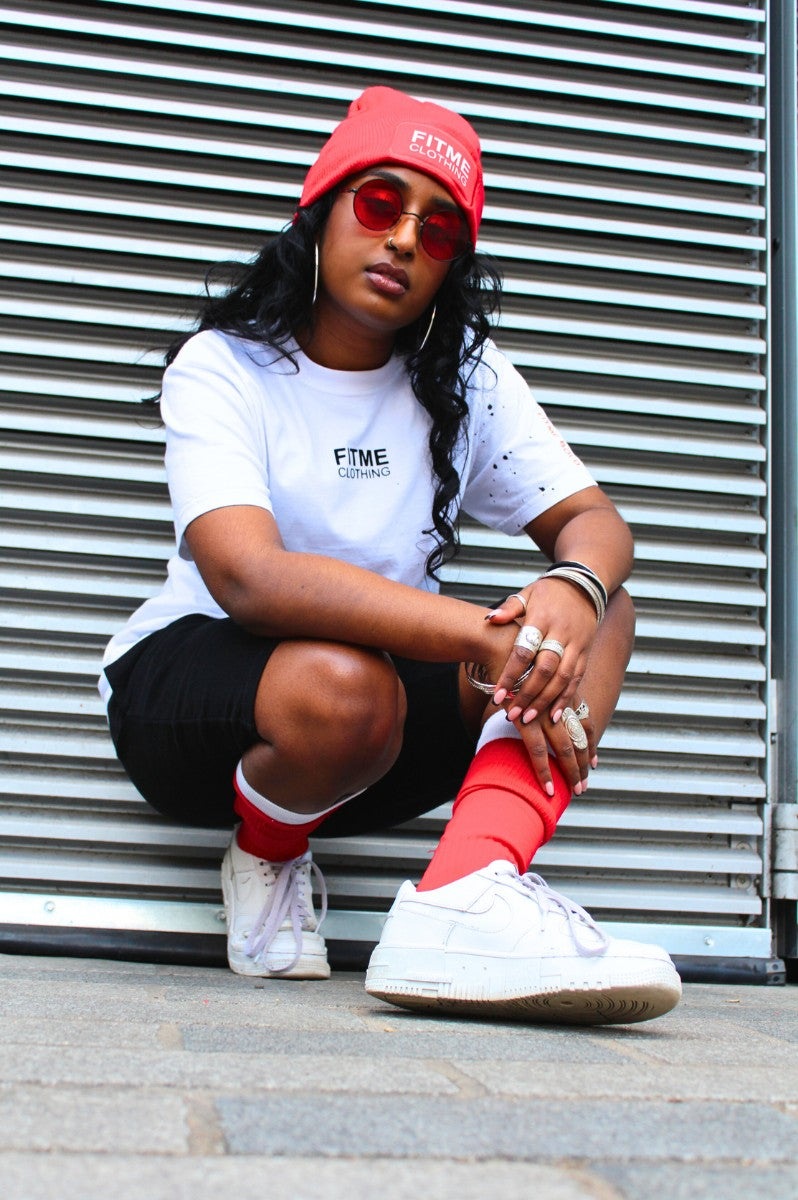 Success White Cotton T-Shirt - FitMe Clothing