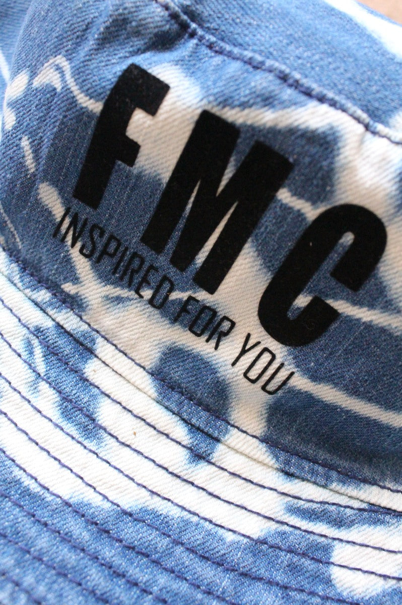 FMC Bleach Denim Bucket Hat