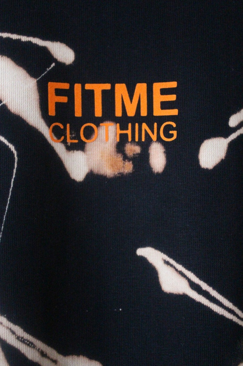 Oversize 'FLARE' Heavyweight Black T-Shirt