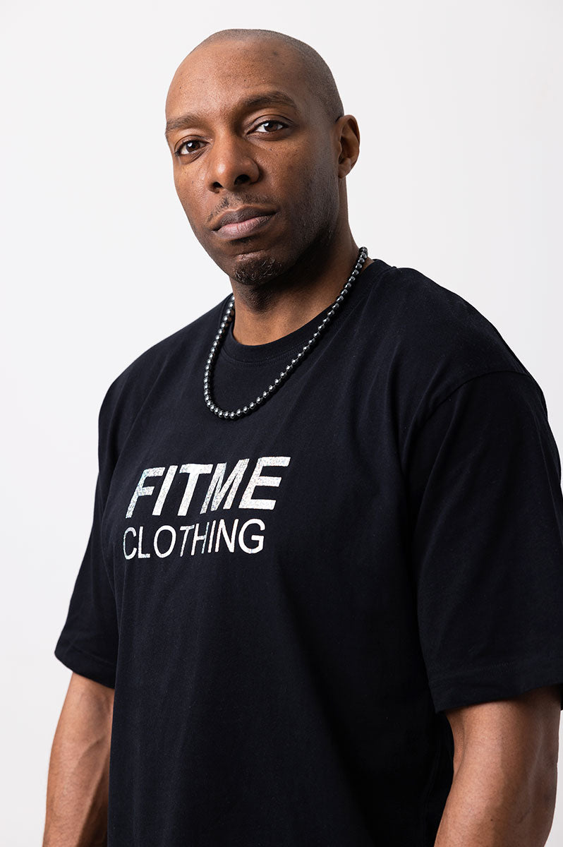 Sparkle 'Inspired' Black T Shirt - FitMe Clothing