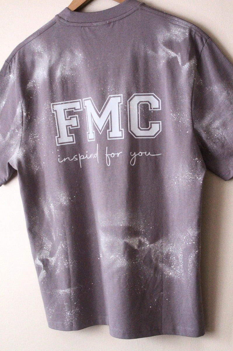 'Live The Music' Lilac Relaxed T-Shirt