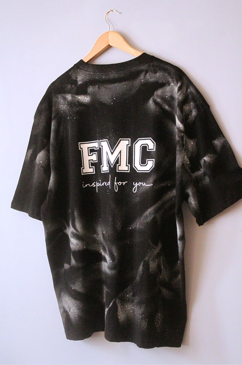 'Live The Music' Black Relaxed T-Shirt