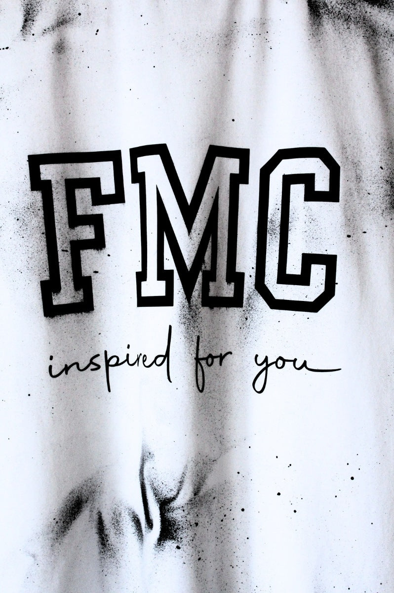 'Live The Music' White Relaxed T-Shirt