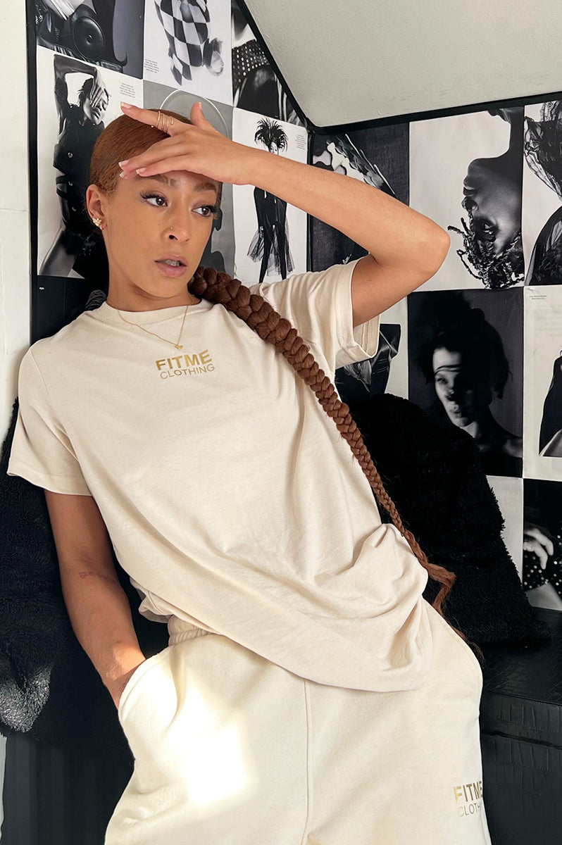 Sand FitMe Generation T-Shirt - FitMe Clothing