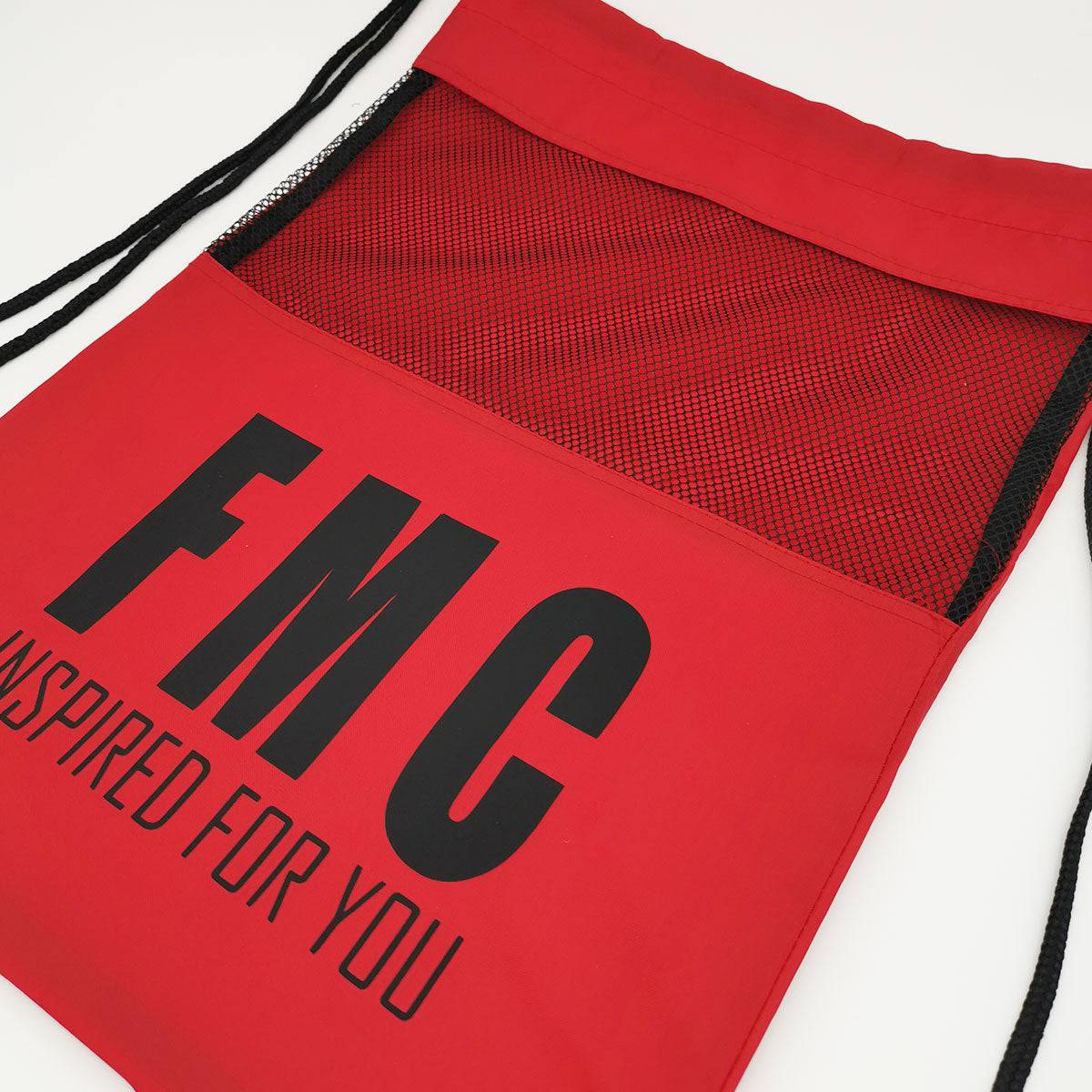 Red FMC Mesh Gymsac - FitMe Clothing