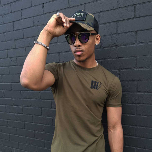 Camo Snapback Patch Trucker Cap - FitMe Clothing