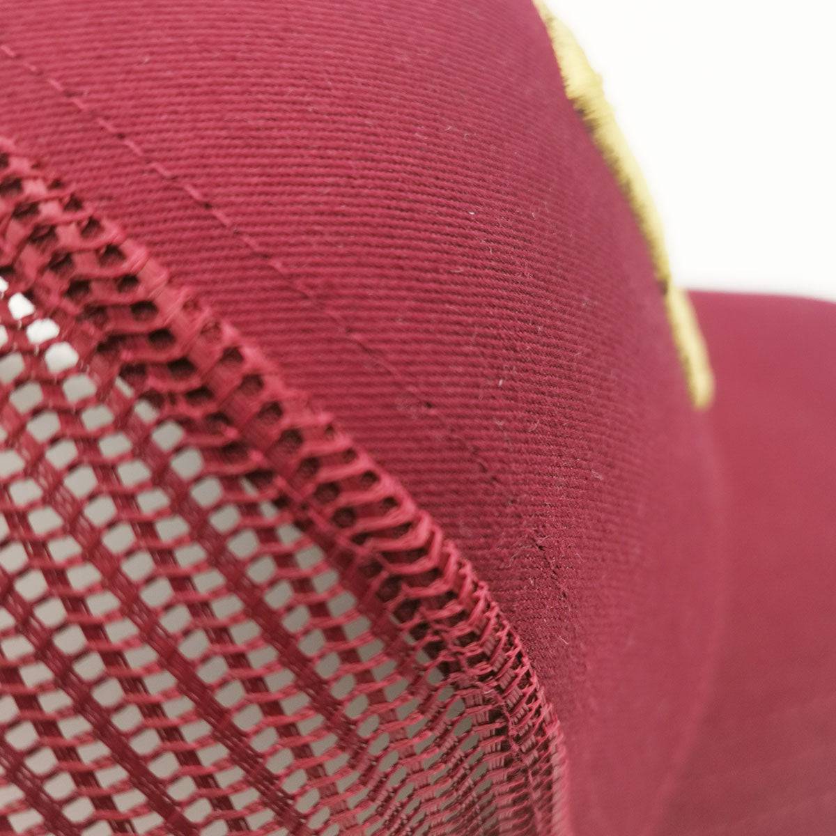 Classic Burgundy Trucker Cap - FitMe Clothing