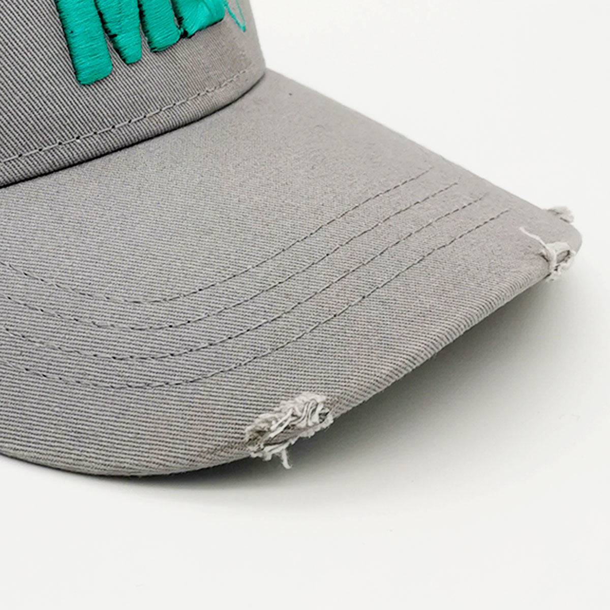 Distressed Grey Cap - FitMe Clothing