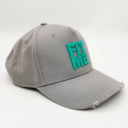 Distressed Grey Cap - FitMe Clothing