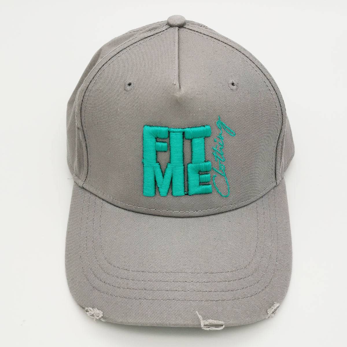 Distressed Grey Cap - FitMe Clothing