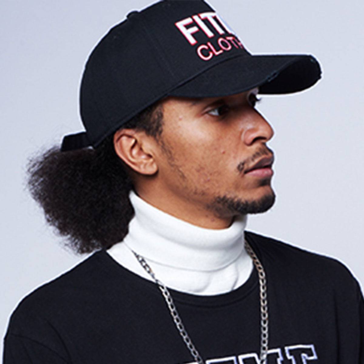 FitMe Clothing 3D Black Distressed Cap - FitMe Clothing