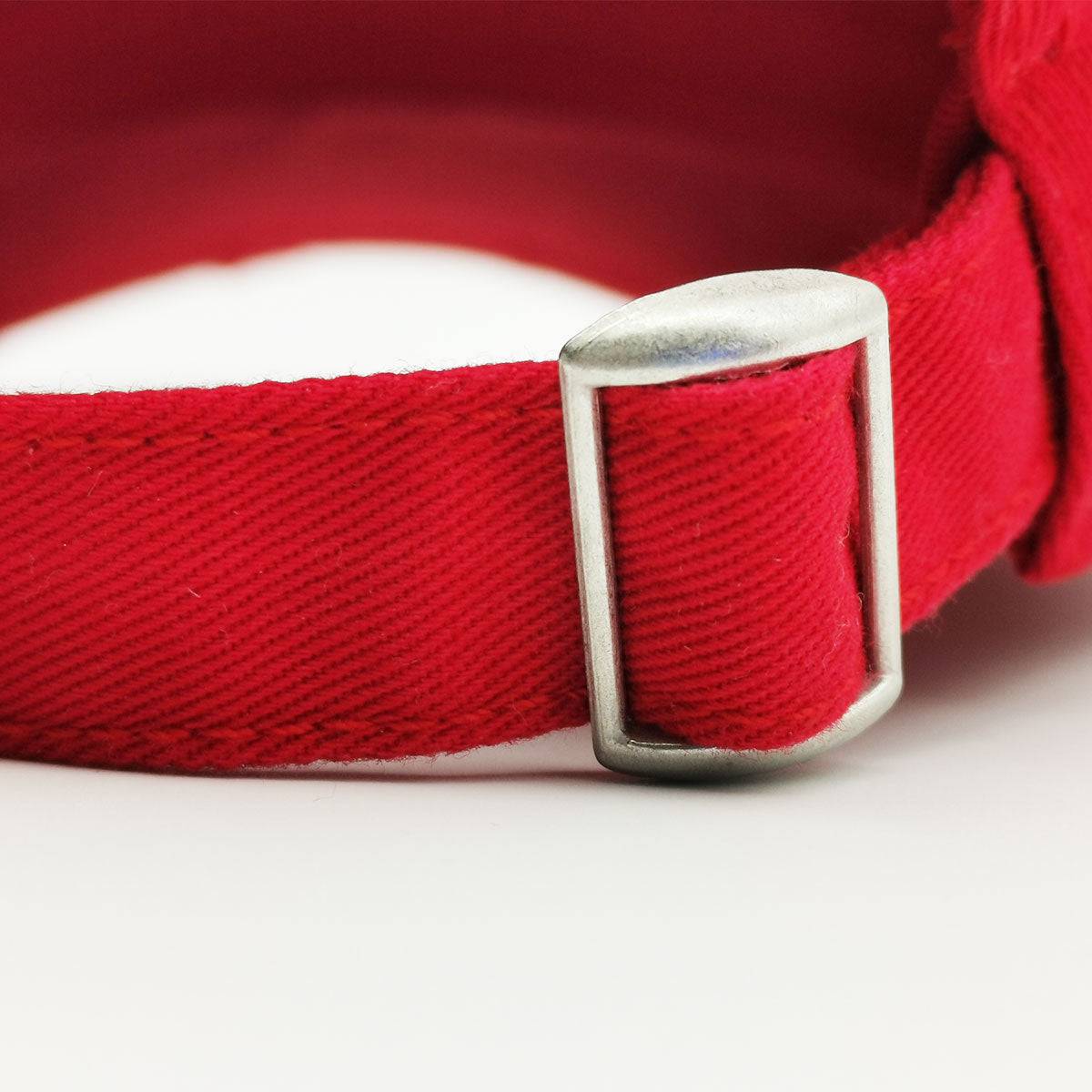 Red Distressed Logo Cap - FitMe Clothing