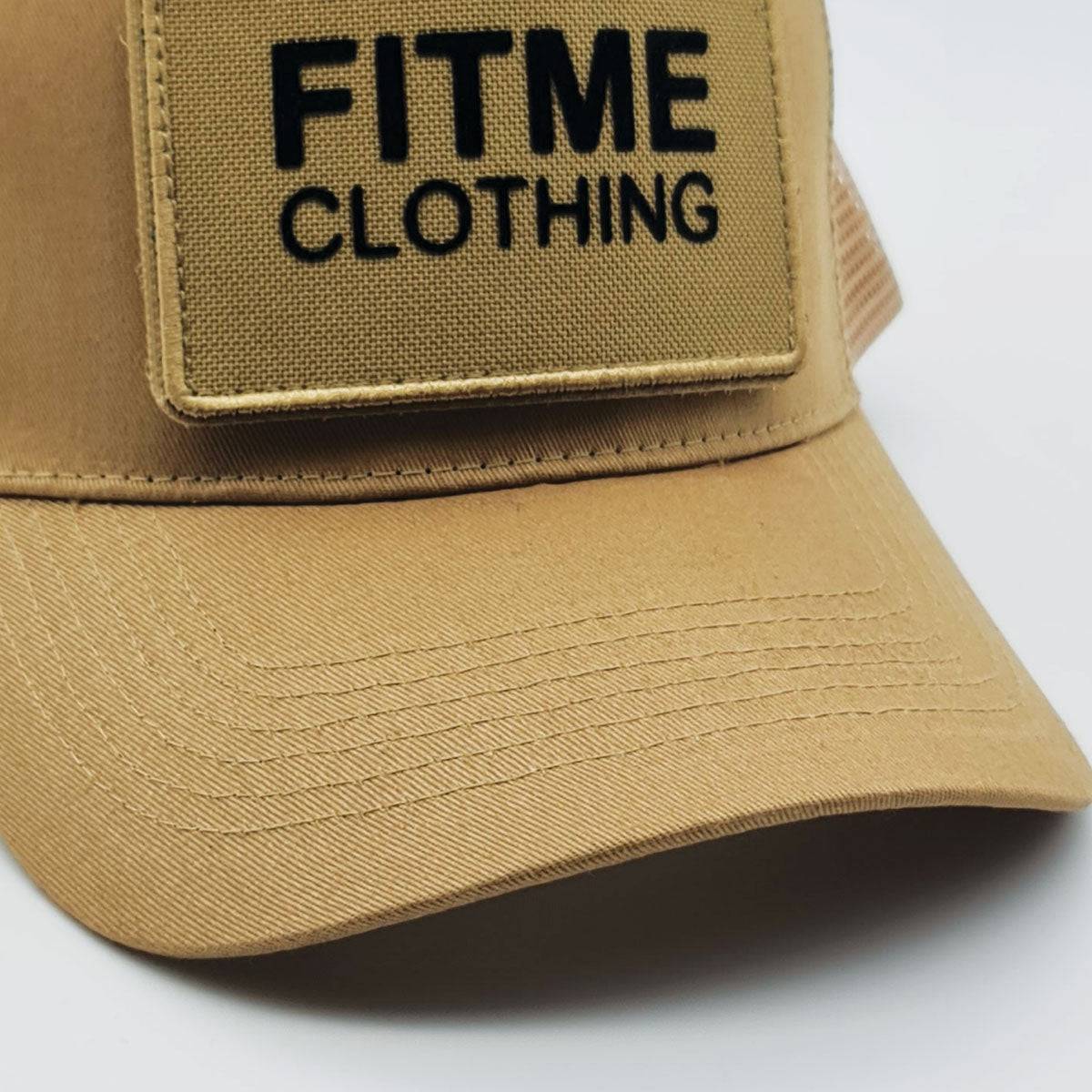 Sand Snapback Patch Trucker Cap - FitMe Clothing