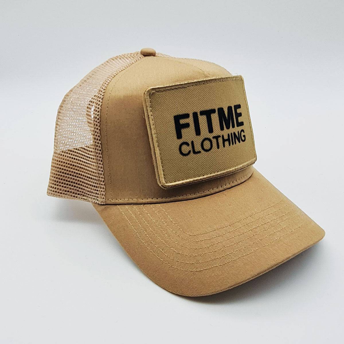 Sand Snapback Patch Trucker Cap - FitMe Clothing