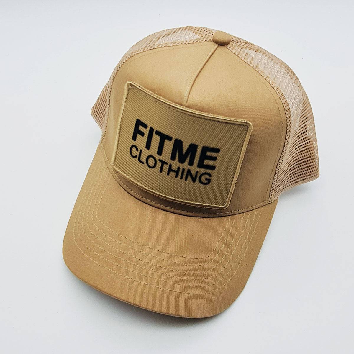 Sand Snapback Patch Trucker Cap - FitMe Clothing