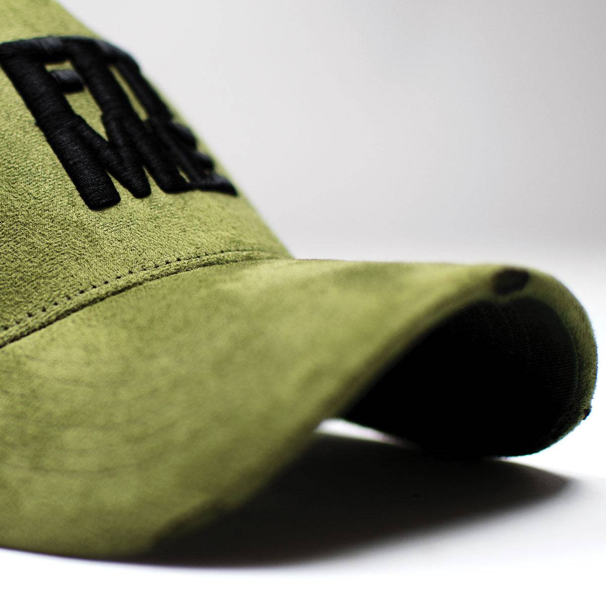 Green Suede Trucker Cap | FitMe Clothing - FitMe Clothing