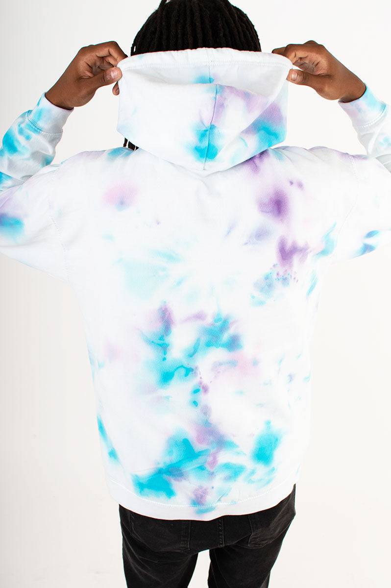Custom Tie Dye Logo Hoodie - FitMe Clothing