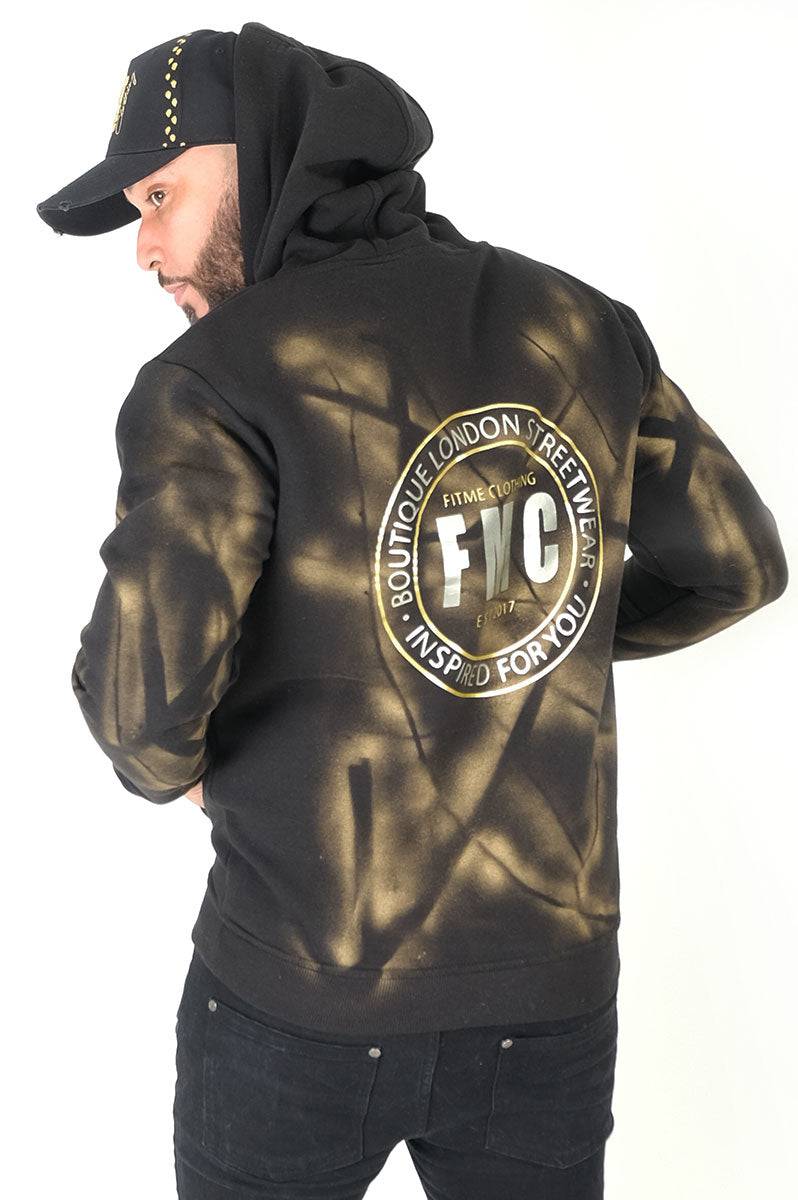Impact 'Inspired' Black Custom Hoodie - FitMe Clothing