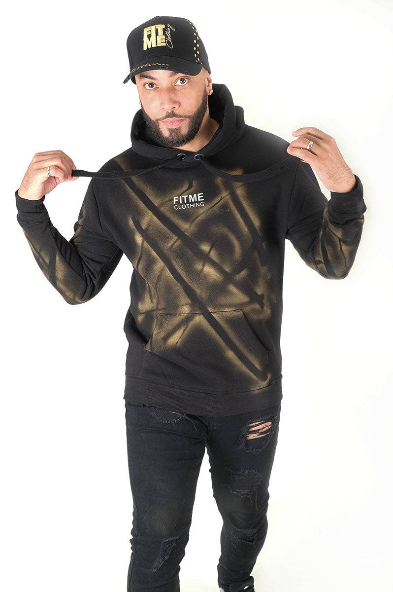 Impact 'Inspired' Black Custom Hoodie - FitMe Clothing