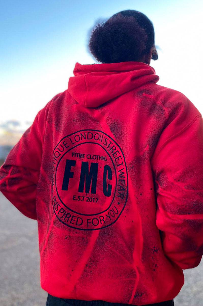 Red Inspired Impact Hoodie - FitMe Clothing
