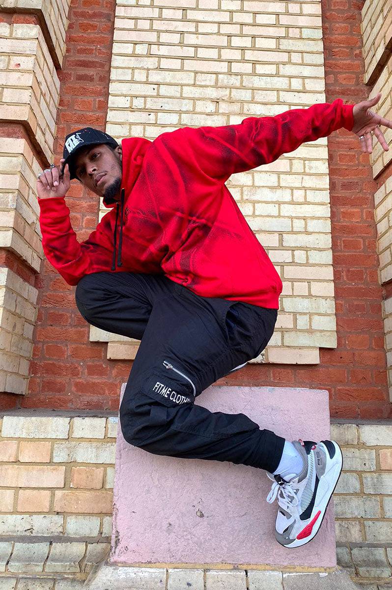Red Inspired Impact Hoodie - FitMe Clothing
