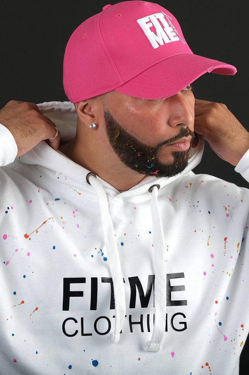 Splash Inspired Custom White Hoodie - FitMe Clothing
