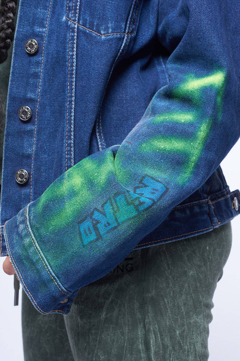 Ladies FMC Custom Graffiti Jacket - FitMe Clothing