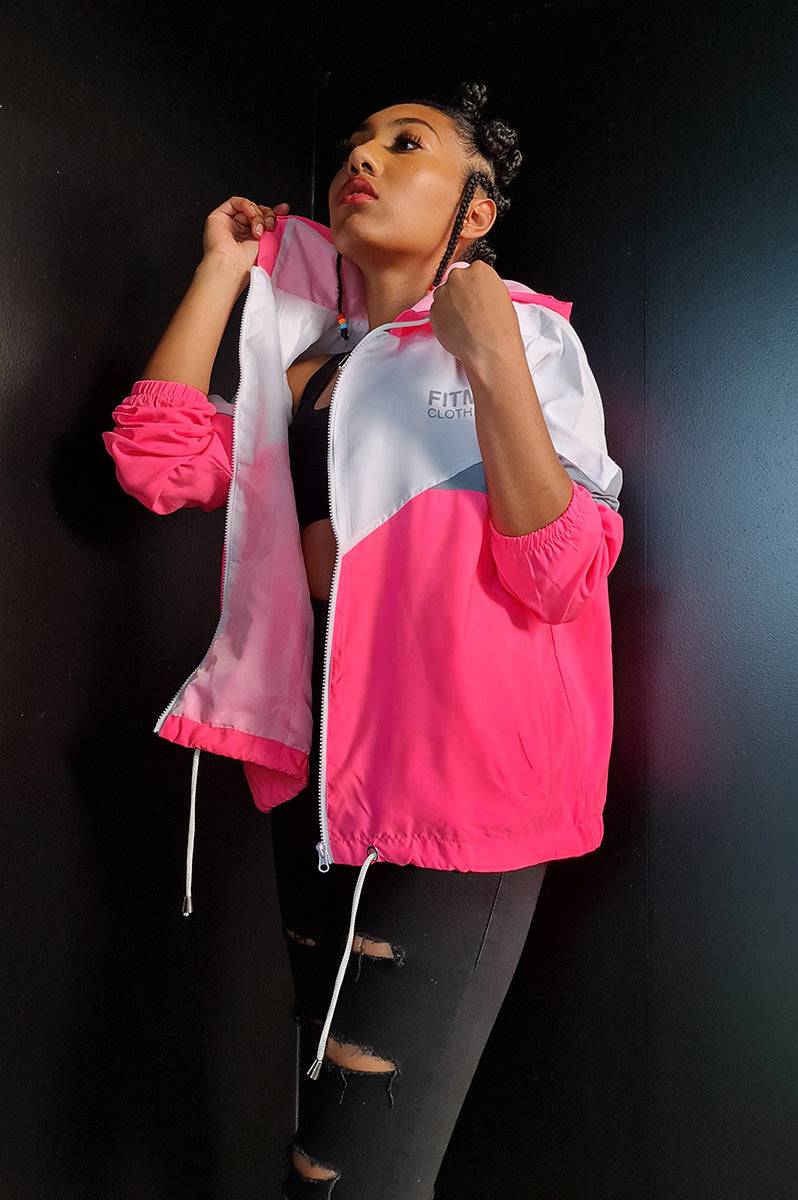 Lightweight Panelled Hooded Windbreaker - FitMe Clothing