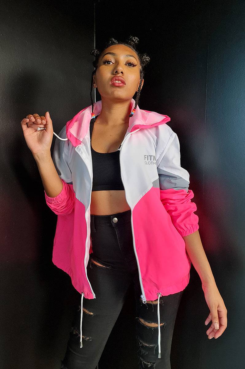 Lightweight Panelled Hooded Windbreaker - FitMe Clothing