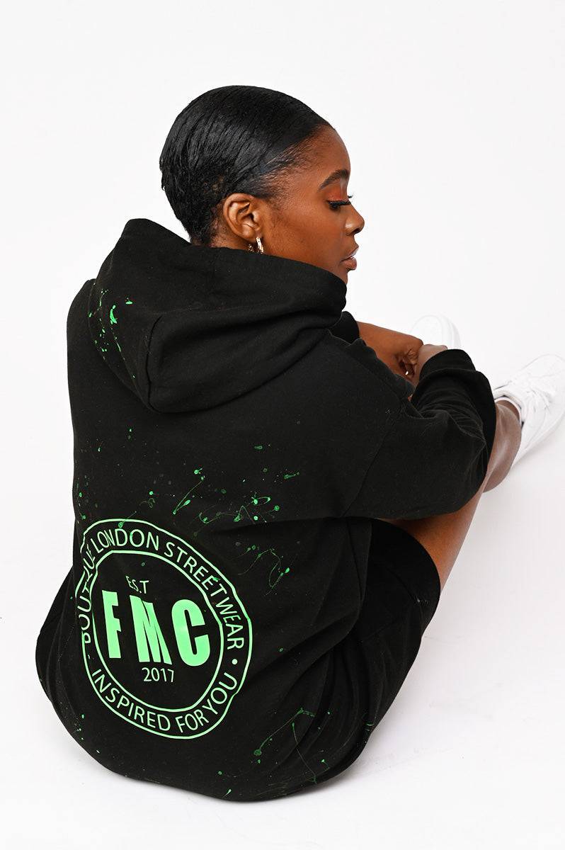 Inspired Custom Black Hoodie Dress - FitMe Clothing