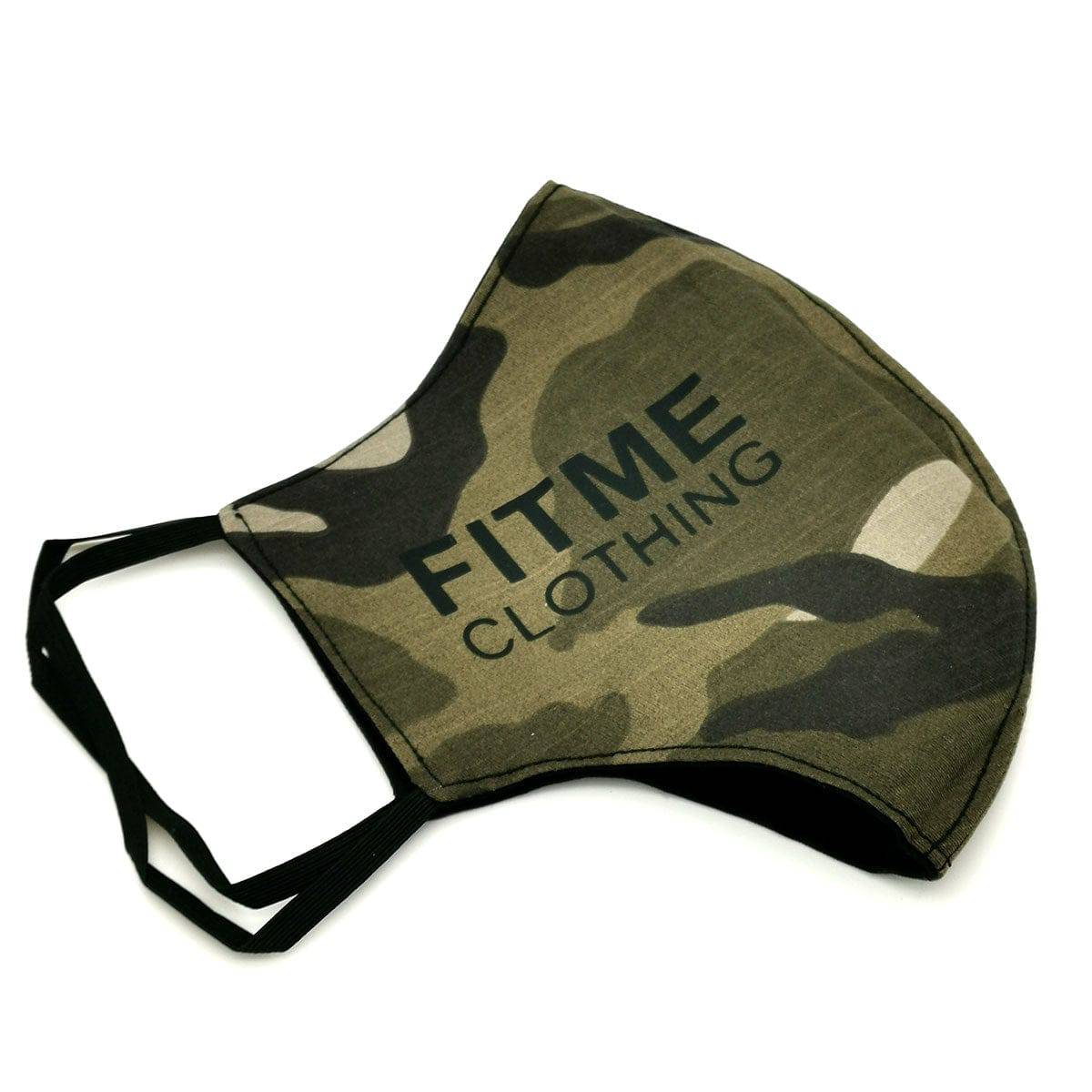 Reversible Camouflage Cotton Face Covering - FitMe Clothing