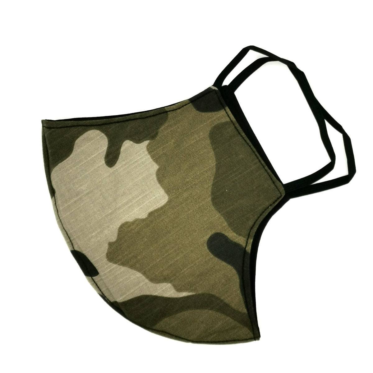 Reversible Camouflage Cotton Face Covering - FitMe Clothing