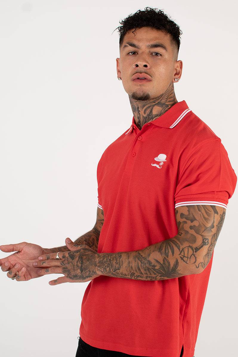 Red Polo Shirt - FitMe Clothing