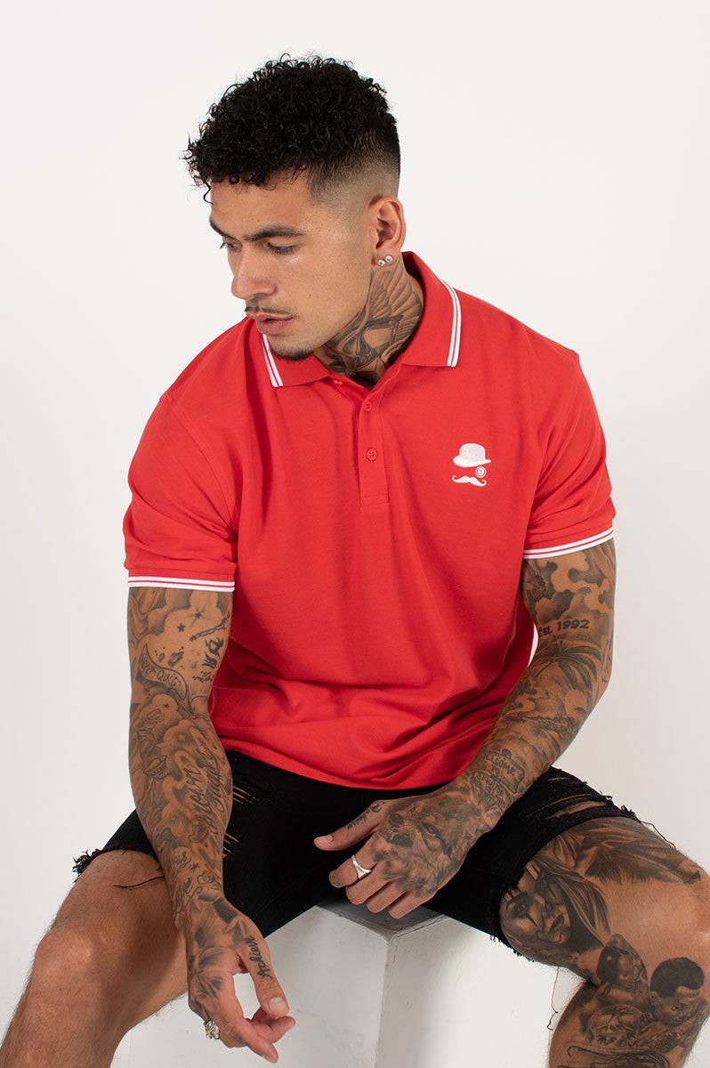 Red Polo Shirt - FitMe Clothing
