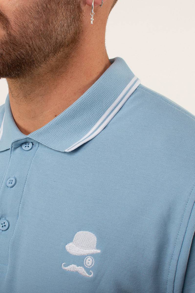 Sky Blue Polo Shirt - FitMe Clothing