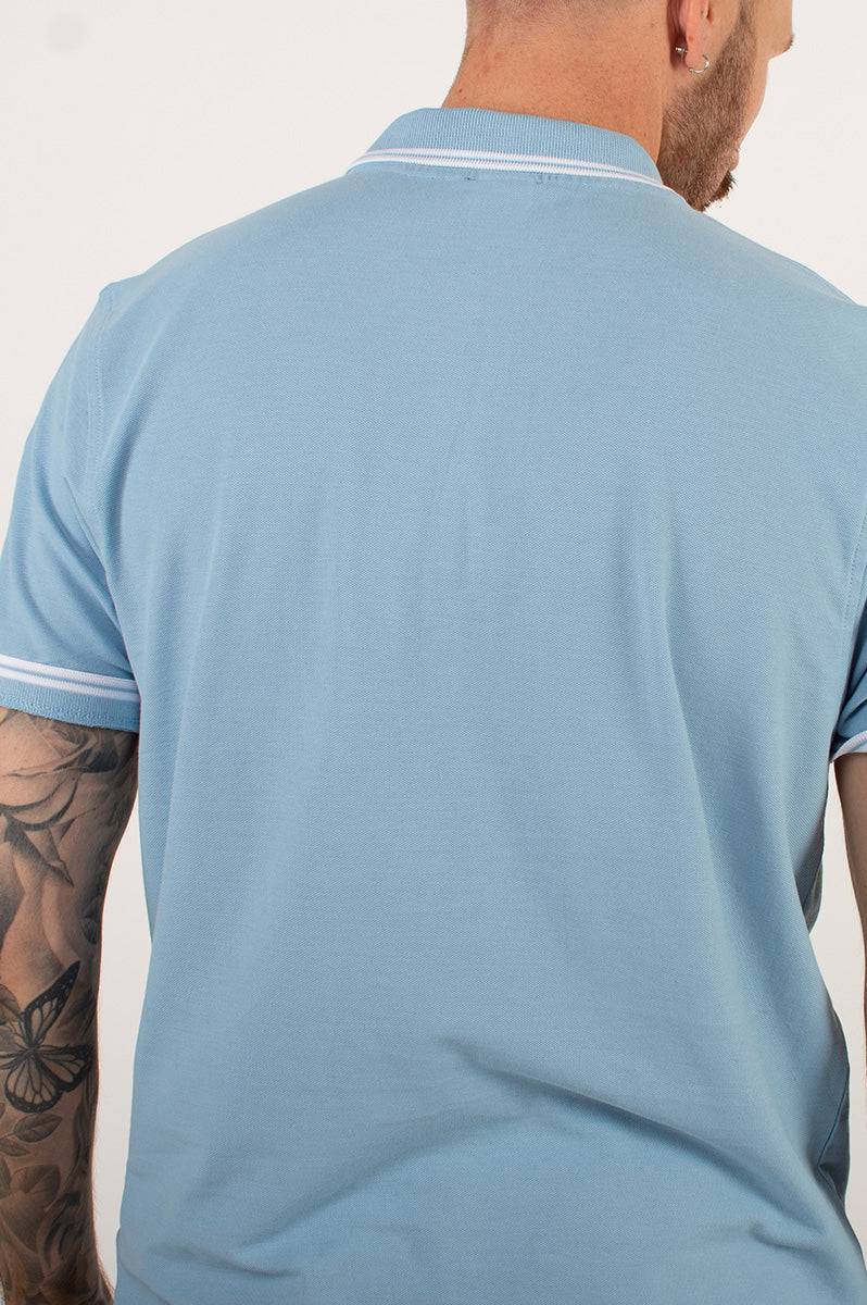 Sky Blue Polo Shirt - FitMe Clothing