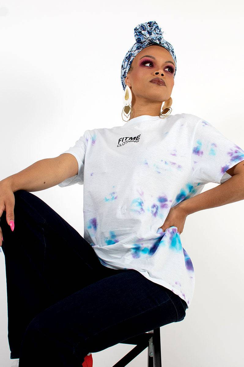 Tie Dye Organic Cotton T-Shirt - FitMe Clothing