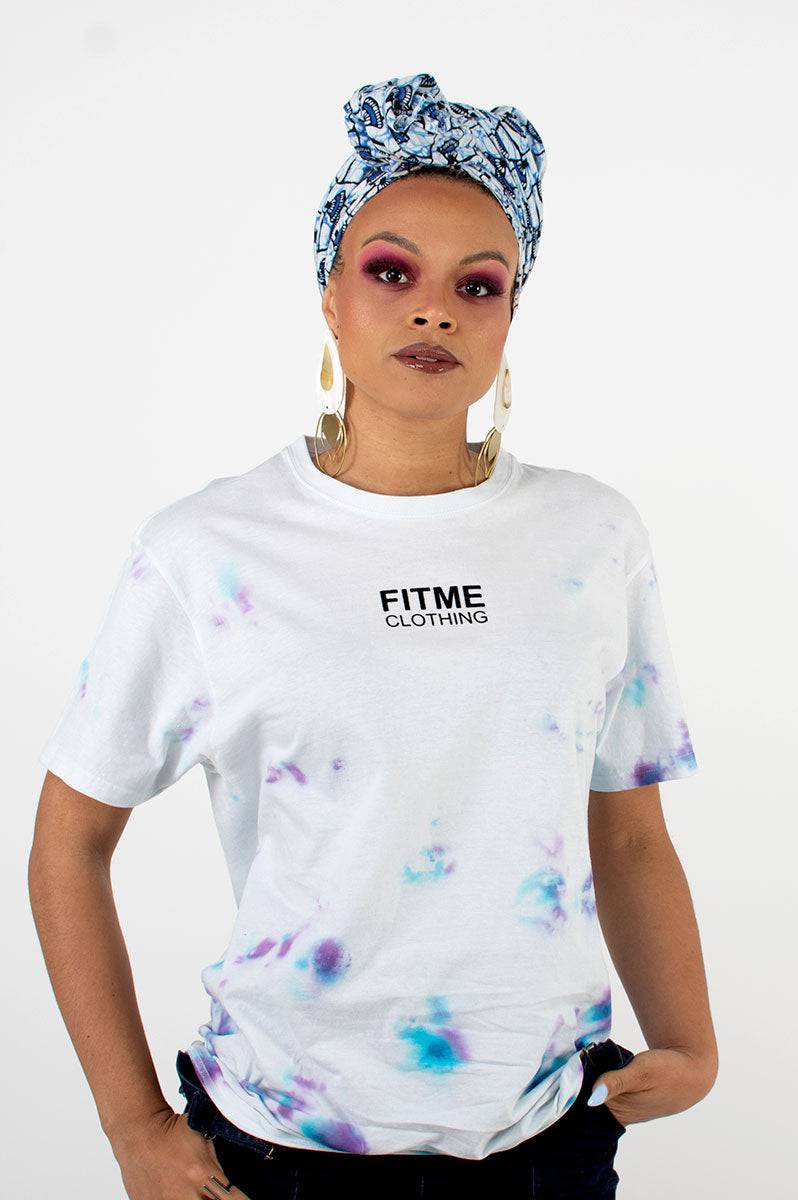 Tie Dye Organic Cotton T-Shirt - FitMe Clothing