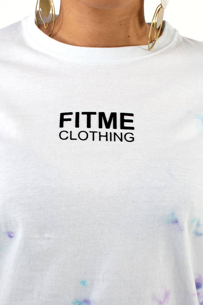 Tie Dye Organic Cotton T-Shirt - FitMe Clothing