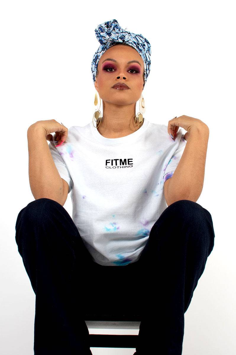 Tie Dye Organic Cotton T-Shirt - FitMe Clothing