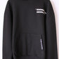 'Journey Hoodie' Black Oversize Fit