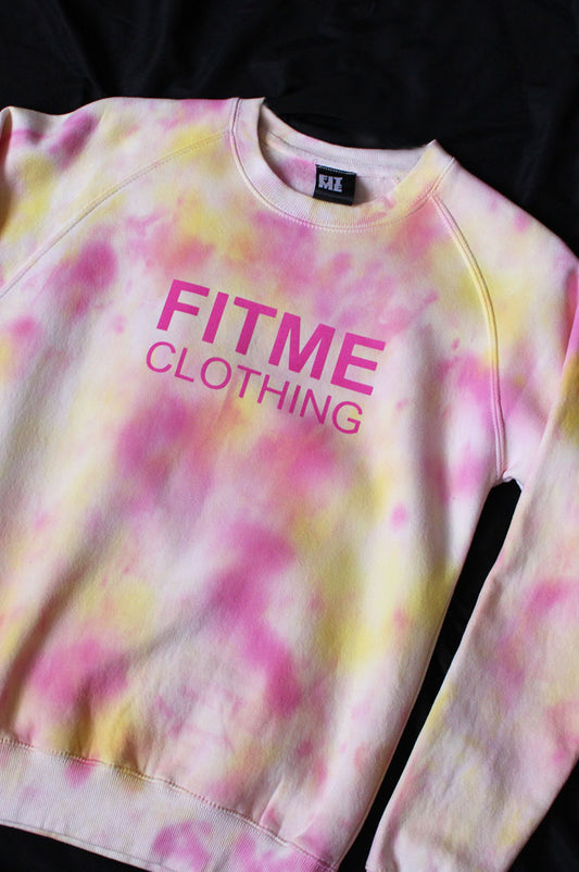 Bubble Gum Tie Dye Inspired Sweater - FitMe Clothing