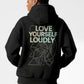 Love Yourself Loudly Hoodie | Oversized Heavyweight Streetwear - FitMe Clothing