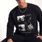 Brand Story Black Sweater - FitMe Clothing