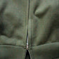Hottest Steppa – Oversized Heavyweight Double-Zip Khaki Green Hoodie - FitMe Clothing