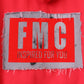 Custom FMC Demin Patch Red Hoodie